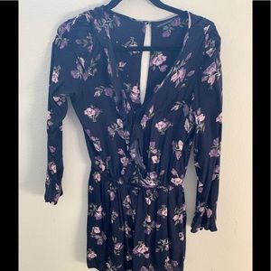 Medium AE Floral Romper